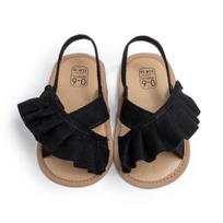 2025 Spring/Autumn Breathable Baby Walker Shoes with Velcro and Soft Sole 12cm (6-12 Months) / 50g juoda