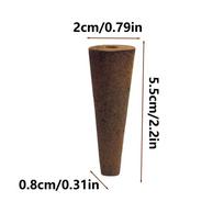 50 Piece Hydroponic Sponges Replacement Cone-Shaped Gardening Supplies Rapid Rooter Plugs for Indoor for Propagation Cultivation