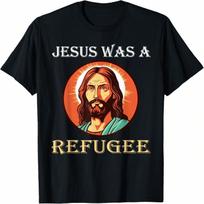 Jesus Riding Dinosaur UFO Alien Cross Religious Retro God T-Shirt S įvairiaspalvis