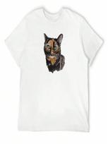 Miss Kitty T-Shirt Anime T Shirts Customs Design Your Own Shirts Graphic Tees Black T-Shirts For unisex S įvairiaspalvis