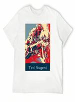 Ted Nugent T-Shirt  Kawaii Clothes T-Shirts Oversize Big And Tall T Shirts For unisex S įvairiaspalvis
