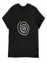 Life Is Strange - Rewind Spiral (Black Background) T-Shirt Clothing Cheap Stuff  unisexs White T Shirts S įvairiaspalvis
