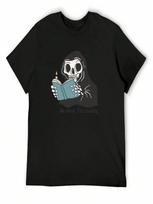 Go Away I'm Reading T-Shirt Boys Animal Print Vintage Plain Heavyweights unisexs Clothing S įvairiaspalvis