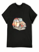 2CV T-Shirt Customs Anime T-Shirt Street Wear Short Sleeve Tee unisexs T Shirt Graphic S įvairiaspalvis