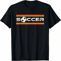 German Soccer Football Foosball Club Deutsche Sport Flag T-Shirt S įvairiaspalvis