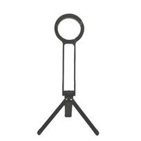 Magnetic Aluminium Smartphone Mini Table Tripod Pocket Phone Stand Strong Magnet Quick Mount juoda