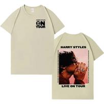 Singer Harry Styles Love Tour 2026 Tshrits Casual Cotton T Shirt Unisexs Womens Hip Hop Cozy Fashion Casual Short Sleeve Tshirt S