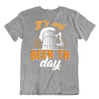 It's My Beer Th Tag T-Shirt Realist Beer Glass Comic Trend Shirt Men's Joke L