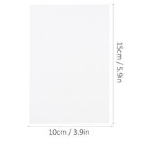 100pcs Paper Thick Chipboard Textured Tagboard White Cardstock Paper  Wedding Invitations A
