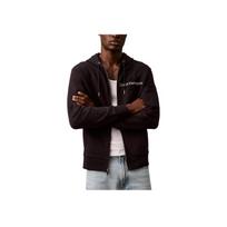 Calvin Klein Minimalist Comfortable Versatile Hooded Long Sleeve Sweatshirt Men sweatshirt Black 40EM241-001 L