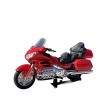 1/24 HONDA Gold Wing 2004 Lydinio Kruizinis Motociklo Modelis Metalinis Žaislinis Transporto Priemonė Kelioninis Gatvės Motociklo Modelis Vaikų Dovanos juoda/raudona