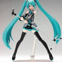 1pc Hatsune Miku Series Anime 15cm Figure Figma 014 Virtual Singer Shake Scallions Beautiful Girl Miku Action Doll Desktop Gift
