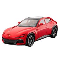 1/22 Ferrari Purosangue SUV Alloy Car Diecasts & Toy Vehicles Metal Toy Car Model Sound and Light Collection Kids Toy raudona