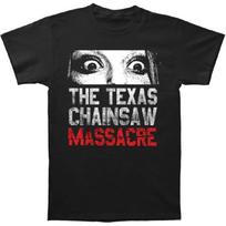 Blue Star Texas Chainsaw Massacre - Don't Look Now (slim fit) T-Shirt Size S Black S juoda