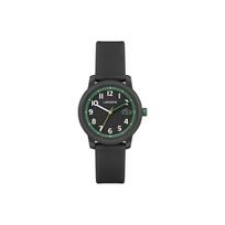 Lacoste Kids 12.12 Series Watch Quartz Movement Silicone Strap 33mm Black Dial Kids watches 2030042 Regular Watch Box,Black Dial