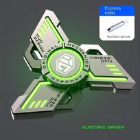 Uminous Metal EDC Fidget Spinner Stress Relief Pressure Reduction Finger Toy Cool Spinner ADHD  Aids Creativity Gift for Boys 14.9*7*7cm
