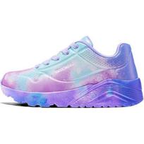 Skechers Vaikams Uno Patogūs Universalūs Neslystantys Patvarūs Žemi Laisvalaikio Batai Vaikų sportbačiai Mėlyni Violetiniai 310486L-BLMT 27.5