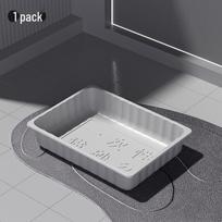 Large Waterproof Disposable Cat Litter Box, Portable & Foldable for Home or Outdoor Use. Disposable Waterproof Litter Box