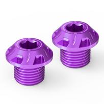 NICECNC For Surron Light Bee X Front Wheel Axle Bolt Screws For Sur-Ron Light Bee S L1E For Segway X160 X260 Electric Dirt Bike violetinė