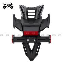 For Suzuki GSX R1000 K9 2009-2016 Rear Fender Mudguard Cover License Registration Plate Taillight Bracket Motorcycle Accessories