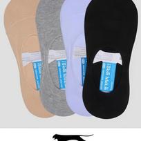 Slazenger Plain Non-slip Men's Footies 10P Adult Socks Foot Wraps Loafers Men's Premium Comfortable Basic No-show Socks Footies Bulk 10 pairs of 26cm (black)