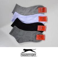 (Slazenger) Basic Color Basic Ladies' Plain Mini Bara Socks 24cm