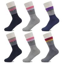 Arnold Palmer Anti-Twist Women's Casual Socks Mid-Length 6 Pairs LSP002 Women's Casual Socks LSP002_Mid-length 6 Pairs (Mixed Colors)