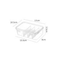 Car See-Through Charge Cable Organizer Box Data Cable Management Box USB Storage Box Small Desk Accessories Organizer Storage