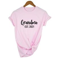 Grandma Est Women Casual T Shirt Aesthetic Short Sleeve T Shirts Female Tees Ropa De 3XL