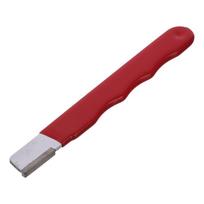 Pocket Blades Garden Tool Sharpener Non-slip Red 5.03*0.59 Inch Sharpening Tool Carbide Blades Sharpener Keeping Acute indigo