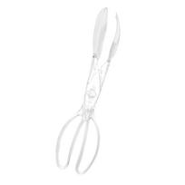 Professional Plastic Salad Tongs Food-Grade Serving Utensils Bread Tong Sanitary Anti-Slip Kitchen Clamp Cafeteria skaidri