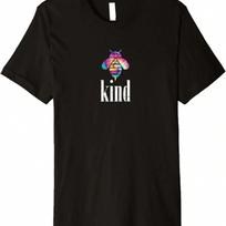 Tie Dye Bee Kind Motivational Be Kind Premium T-Shirt S įvairiaspalvis