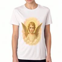 Wolf Lotus unisex's Cotton T Shirt, Premium Cotton Graphic Print, Durable, Casual And Fashionable. Artistic Wolf With Lotus Flower Design, Stylish And S įvairiaspalvis