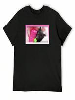 Batzilla - Batty For PINK! Miss Marigold With The Wiggly Ears T-Shirt Blacks  Funny T Shirts unisex S įvairiaspalvis