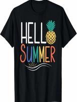 420 Pineapple T-Shirt S įvairiaspalvis
