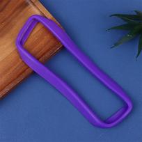 For Model 3 Y 2019-2025 Silicone Rear View Mirror Protector Frame Center Console Rearview Cover violetinė