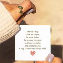 S925 Sterling Silver Women's Finger Hug Ring: Simple European & American Fashion Style Adjustable Open Design auksas