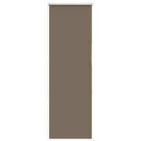 vidaXL Roletas, neperšlampamas, kavos spalvos, 40x130 cm, audinys, plotis 35,7 cm, poliesteris
