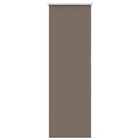 vidaXL Roletas, neperšlampamas, kavos spalvos, 50x175 cm, audinys, plotis 45,7 cm, poliesteris