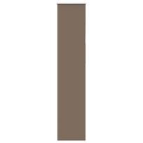 vidaXL Roletas, neperšlampamas, kavos spalvos, 50x210 cm, audinys, plotis 45,7 cm, poliesteris