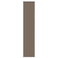 vidaXL Roletas, neperšlampamas, kavos spalvos, 60x210 cm, audinys, plotis 55,7 cm, poliesteris