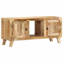 vidaXL TV spintelė, 105x46x32 cm, masyvi mango mediena