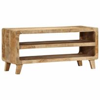 vidaXL TV spintelė, 105x46x32 cm, masyvi mango mediena