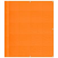 vidaXL Balkono pertvara, oranžinė, 120x800 cm, 100% poliesteris, oksfordas