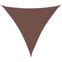 vidaXL Saulės pavėsinė, burė, ruda, 2x2x2 m, 100% poliesteris, oksfordas