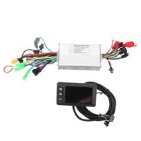 Bekolektorinis valdiklis ir G51 ekrano matuoklis 24V 36V 48V 350W variklio valdiklis su laidų pynė E