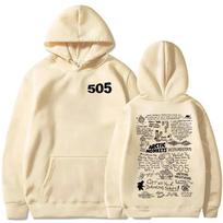 505 Džemperis Arctic Monkeys Muzikos Džemperis Arctic Monkeys Merch Dovana Arctic Monkeys Viršūnės Gatvės drabužiai Unisex S