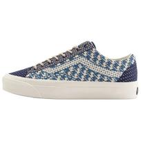 Vans Old Skool 36 Megztos Unisex Sportbačiai Tamsiai Mėlyni Mėlyni Balti VN000D8HEBR 37