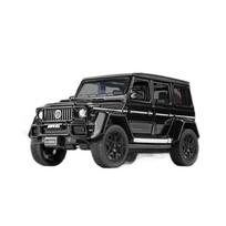 1/32 lydinio Benz G63 modelinis automobilis, imituojamas garsas ir šviesa, stipri grįžtamoji jėga, imituojamas didelis stoglangis, Kalėdų/gimtadienio dovana juoda