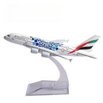 1/400 mastelio Emirates Airbus A380 lėktuvas lietas metalas miniatiūrinis lėktuvo modelis lėktuvai tiesioginis pristatymas